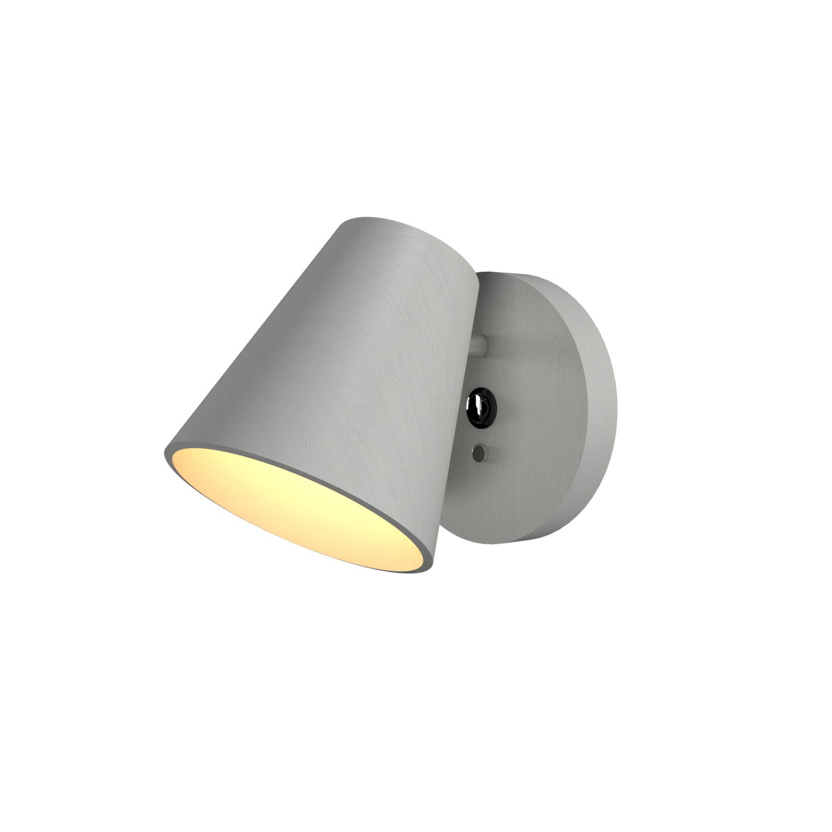 Applique murale conique Accord Lighting 4199.47, coloris blanc organique