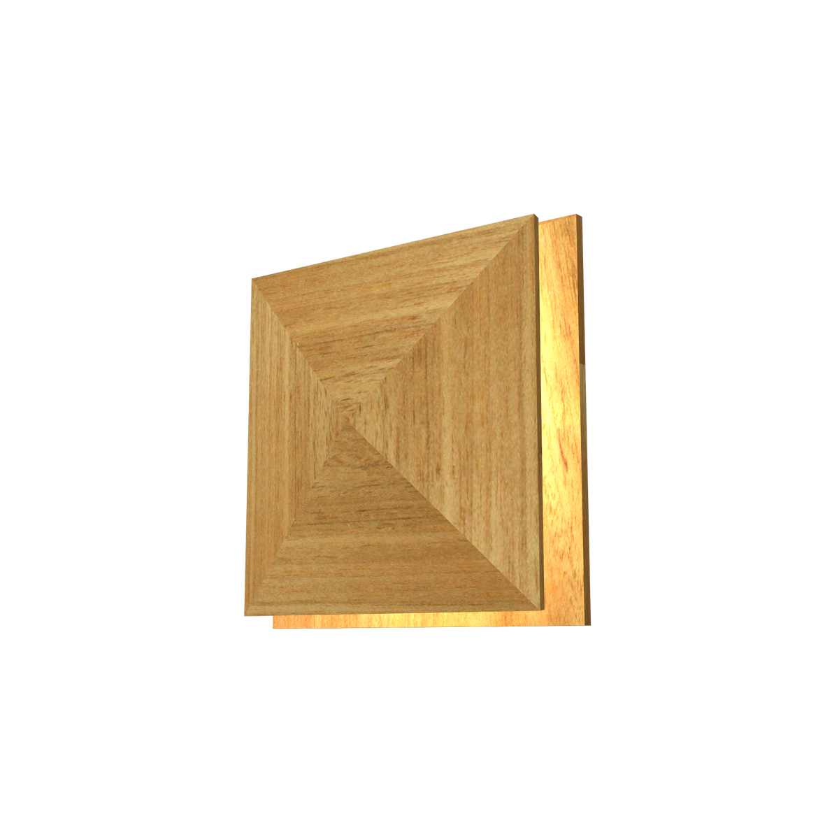 Accord Lighting 4064LED.09 Facet Accord Wall Lamp in Louro Freijo