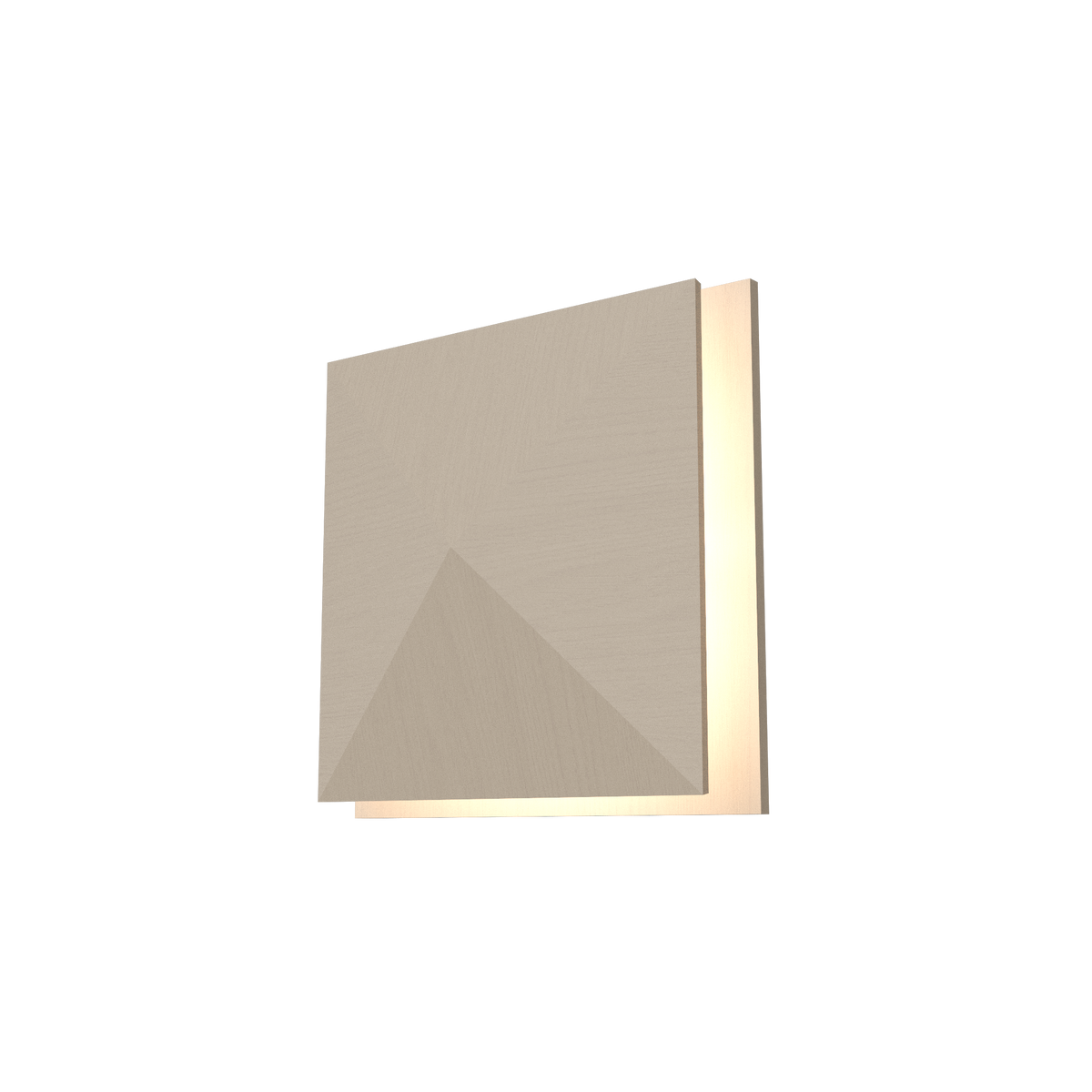 Accord Lighting 4064LED.48 Facet Accord Wall Lamp in Organic Cappuccino