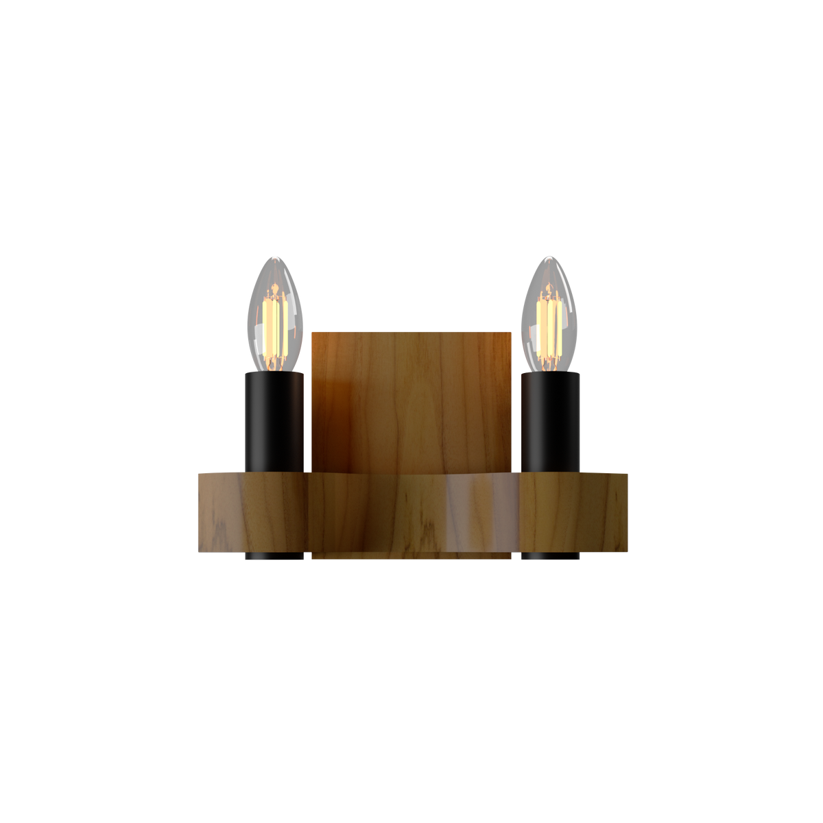 Accord Lighting 4203.12 Flow Accord Wall Lamp in Teak