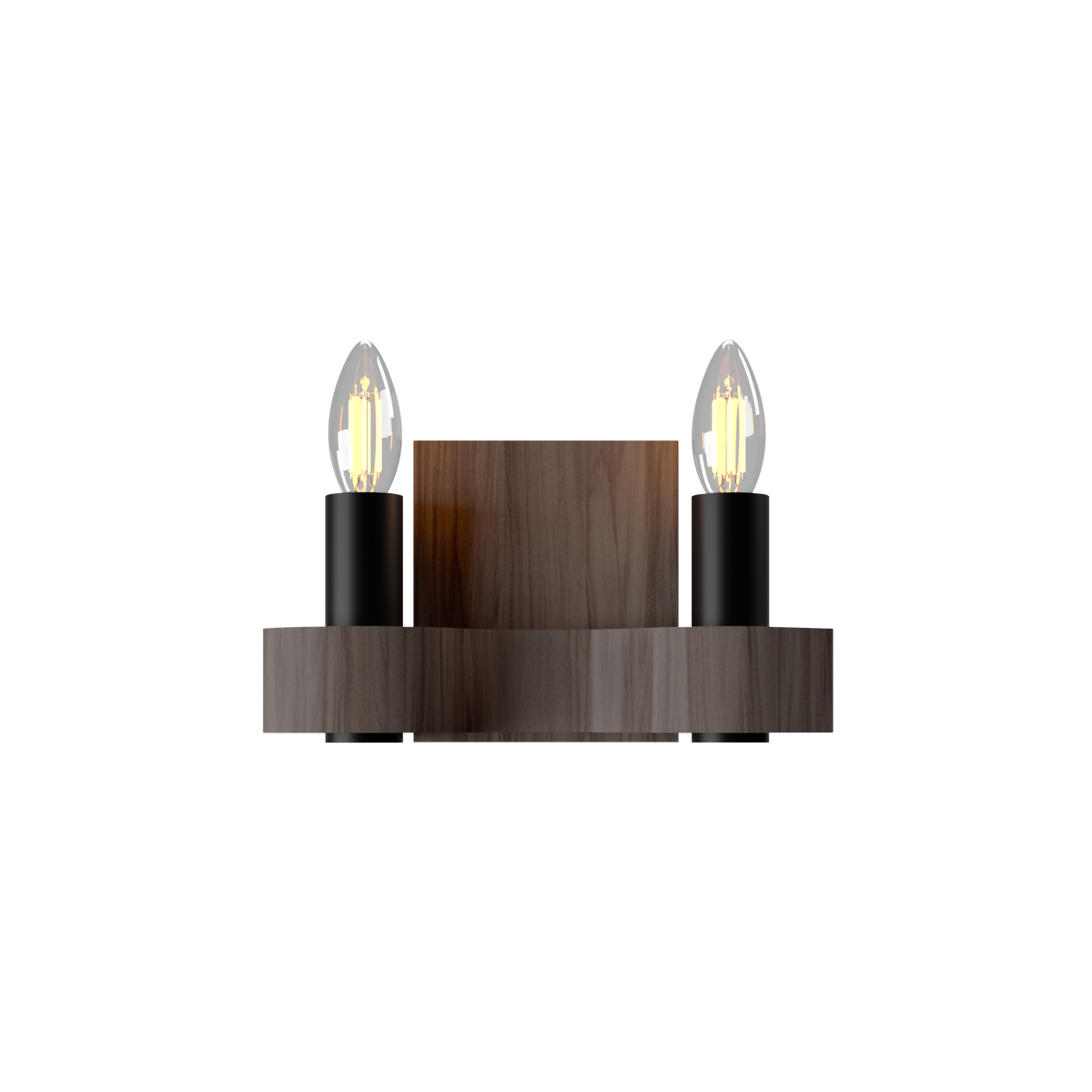 Accord Lighting 4203.18 Flow Accord Wall Lamp in American Walnut