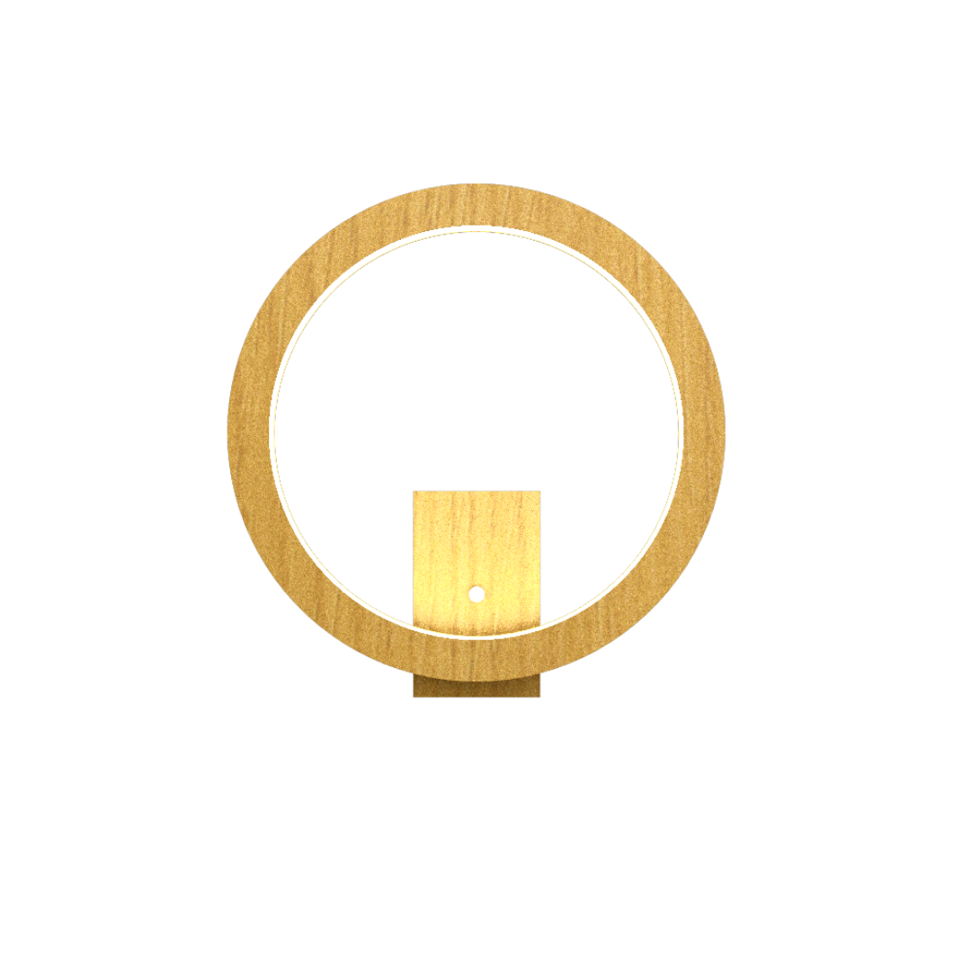 Accord Lighting 4117LED.49 Frame Accord Wall Lamp in Organic Gold