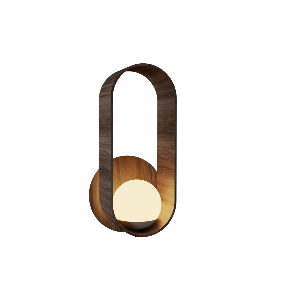 Applique murale Accord Lighting 4191.18 Sfera Accord en noyer américain