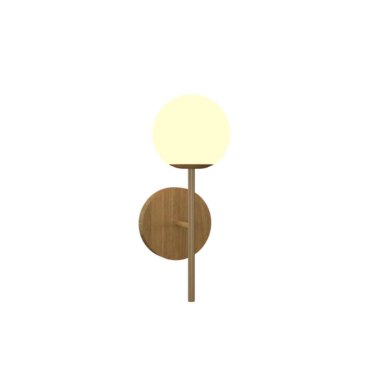 Accord Lighting 4208.09 Sfera Accord Wall Lamp in Louro Freijo