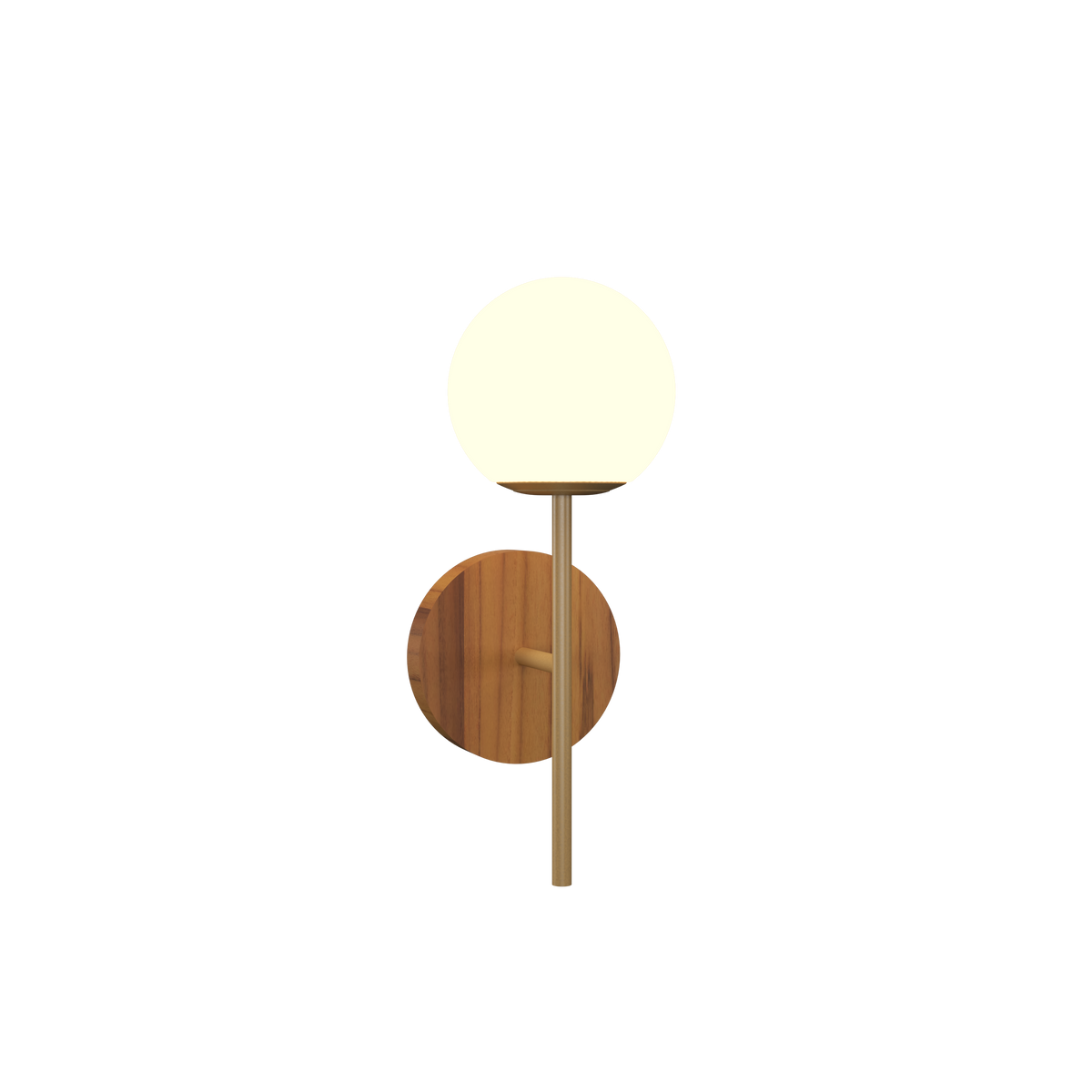 Accord Lighting 4208.12 Sfera Accord Wall Lamp in Teak