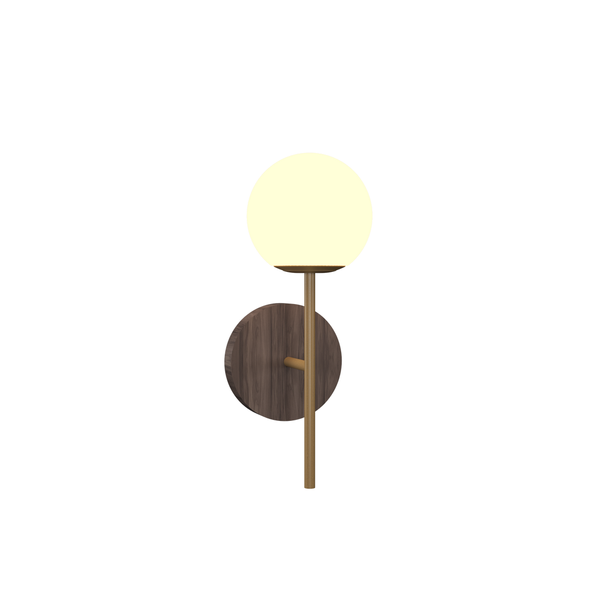 Accord Lighting 4208.18 Sfera Accord Wall Lamp in American Walnut