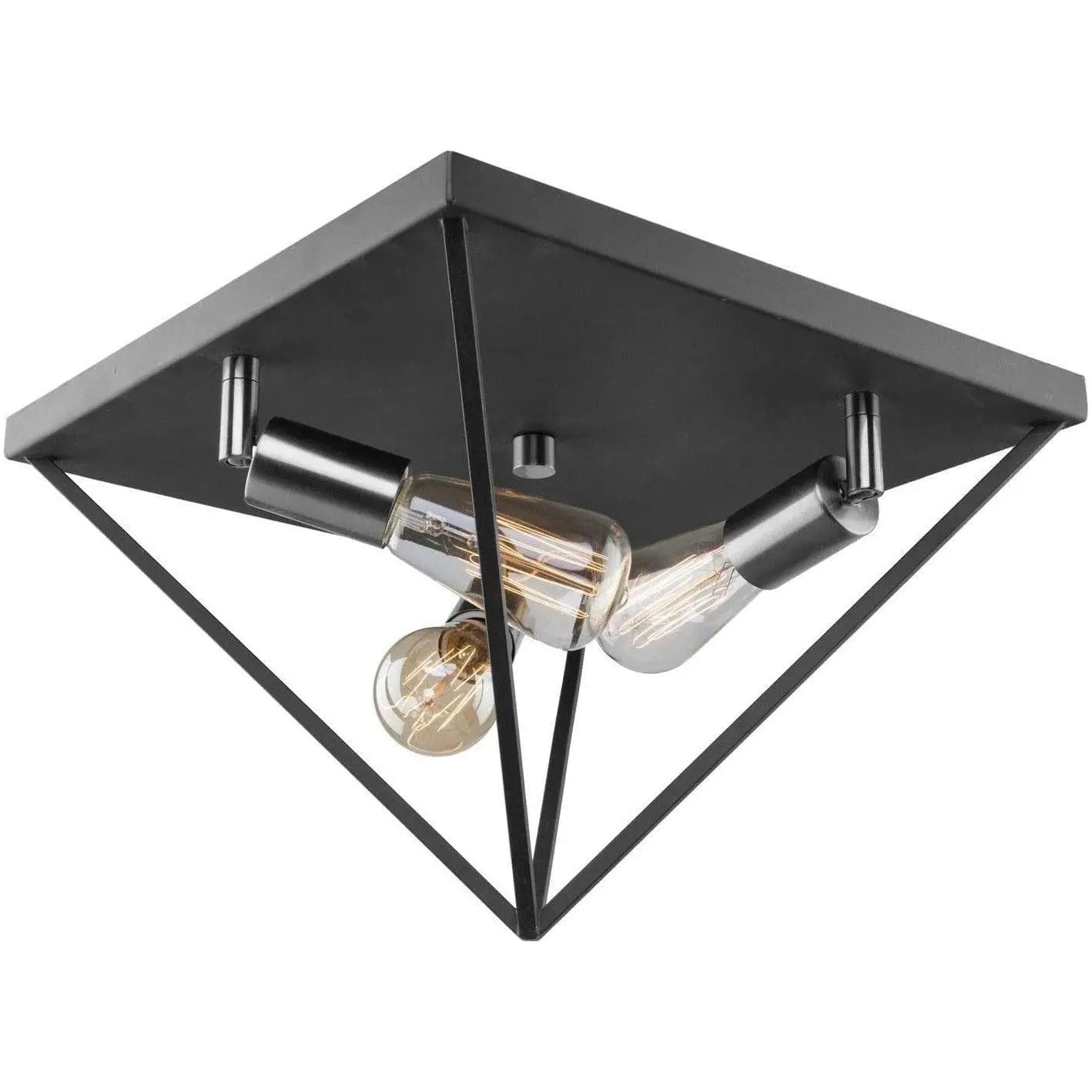 Artcraft Lighting - Artistry Three Light Flush Mount - AC11113PN | Montreal Lighting & Hardware