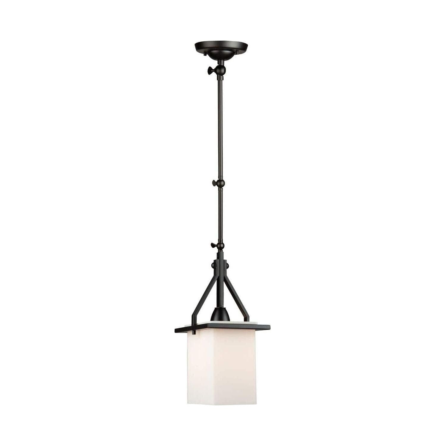 Artcraft Lighting - Brydon Rectangular Sconce/Pendant - AC11240BK | Montreal Lighting & Hardware