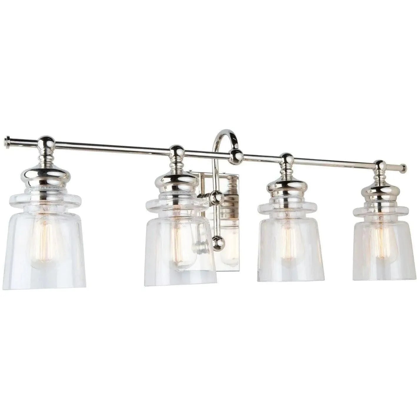 Artcraft Lighting - Castara Four Light Wall Mount - AC11594PN | Montreal Lighting & Hardware