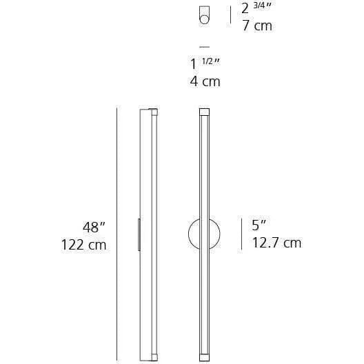 Artemide - Basic Bath Strip Light - RD563201 | Montreal Lighting & Hardware