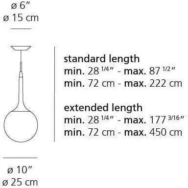 Artemide - Suspension Castoré - CAS1025 | Montreal Luminaire & Quincaillerie