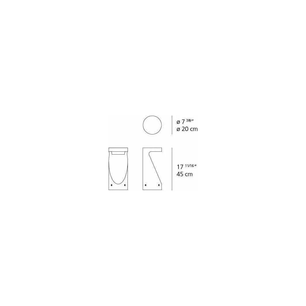 Artemide - Ippolito Outdoor LED Floor Lamp - T085108 | Montreal Lighting & Hardware