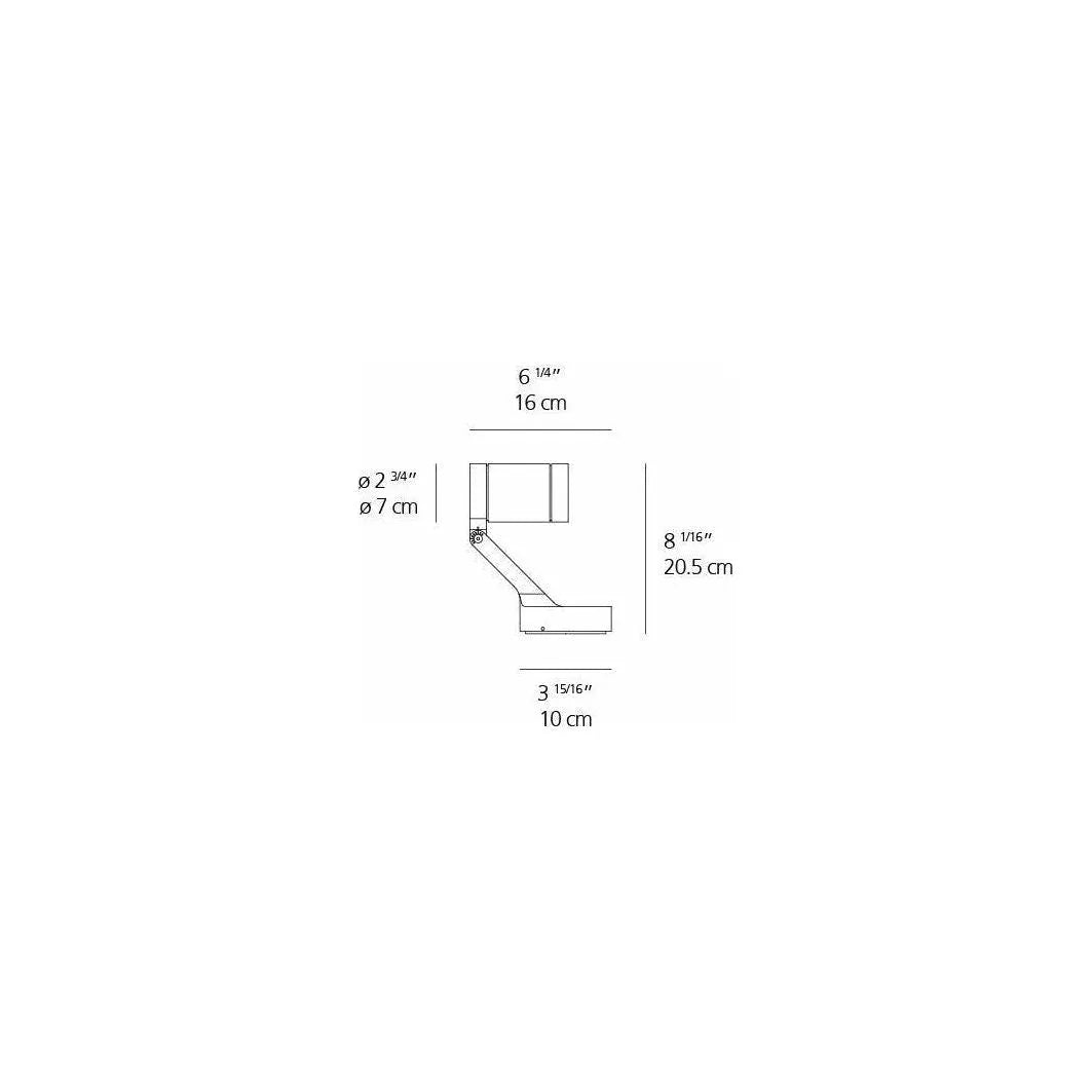 Artemide - Obice Outdoor LED Wall Light - T430418W18 | Montreal Lighting & Hardware