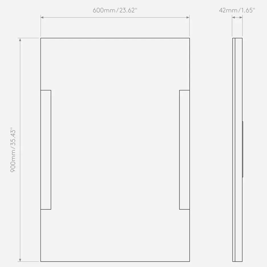 Astro Lighting - Imola 900 LED Mirror - 1071012 | Montreal Lighting & Hardware