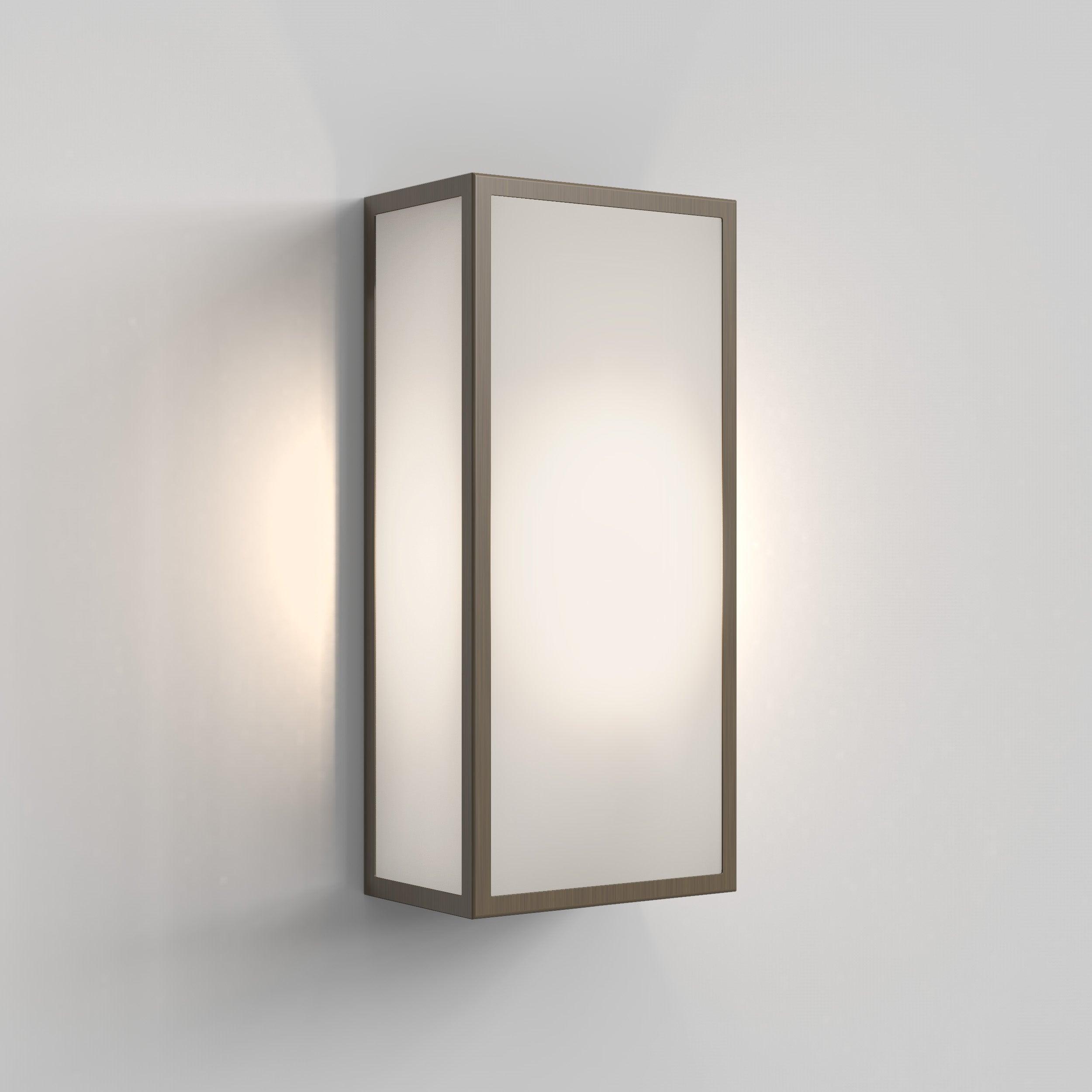 Astro Lighting - Messina Frosted Wall Light - 1183012 | Montreal Lighting & Hardware