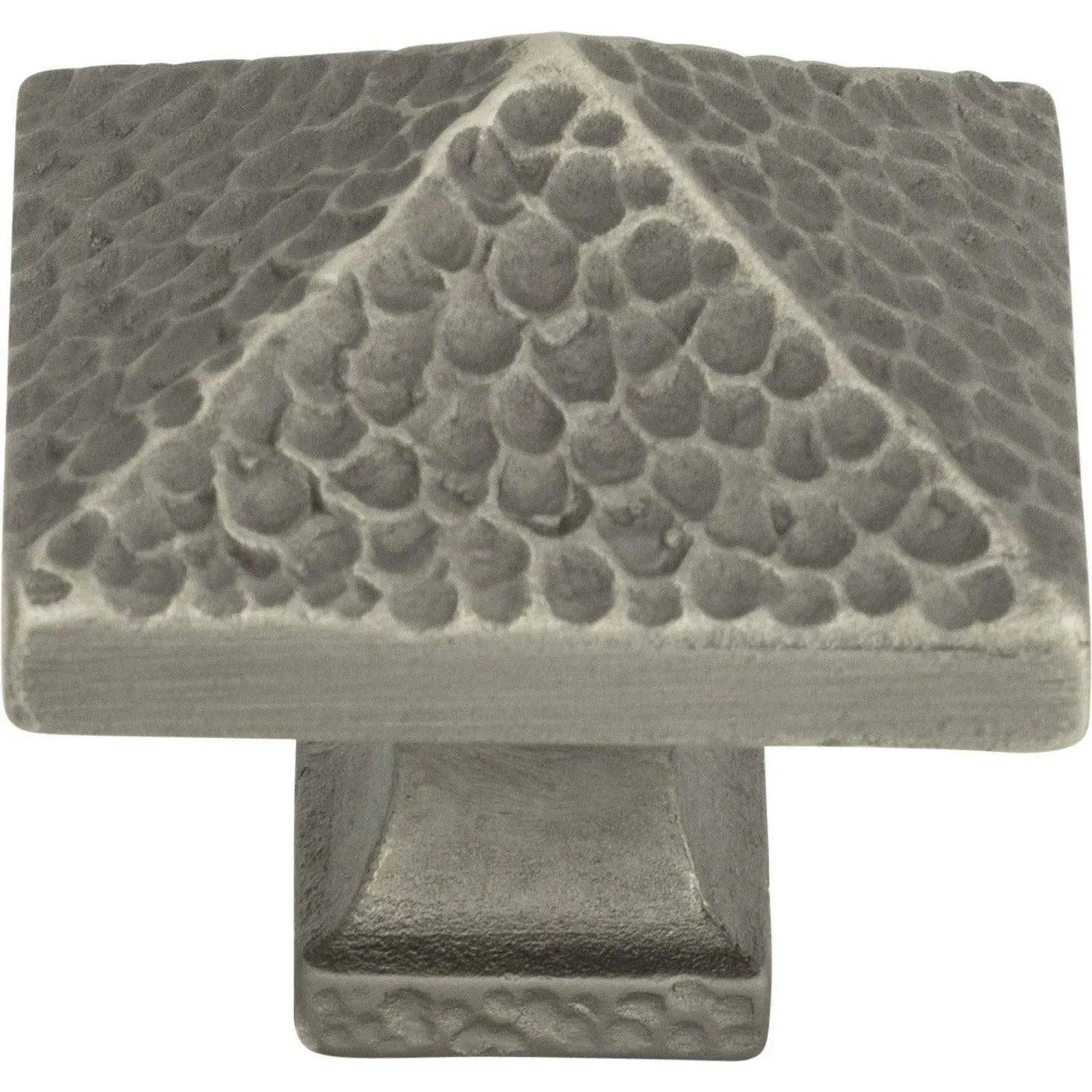 Atlas Homewares - Craftsman Square Knob - 2237-NO | Montreal Lighting & Hardware