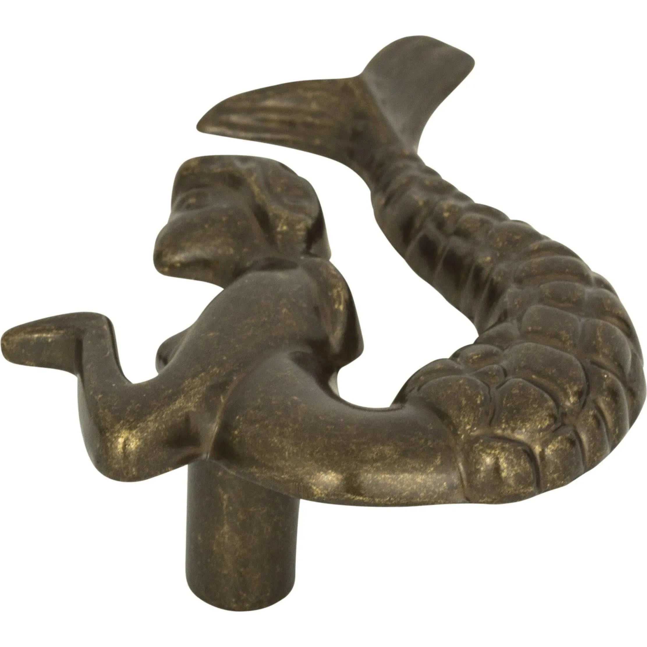 Atlas Homewares - Mermaid Knob Right - 190R-BB | Montreal Lighting & Hardware