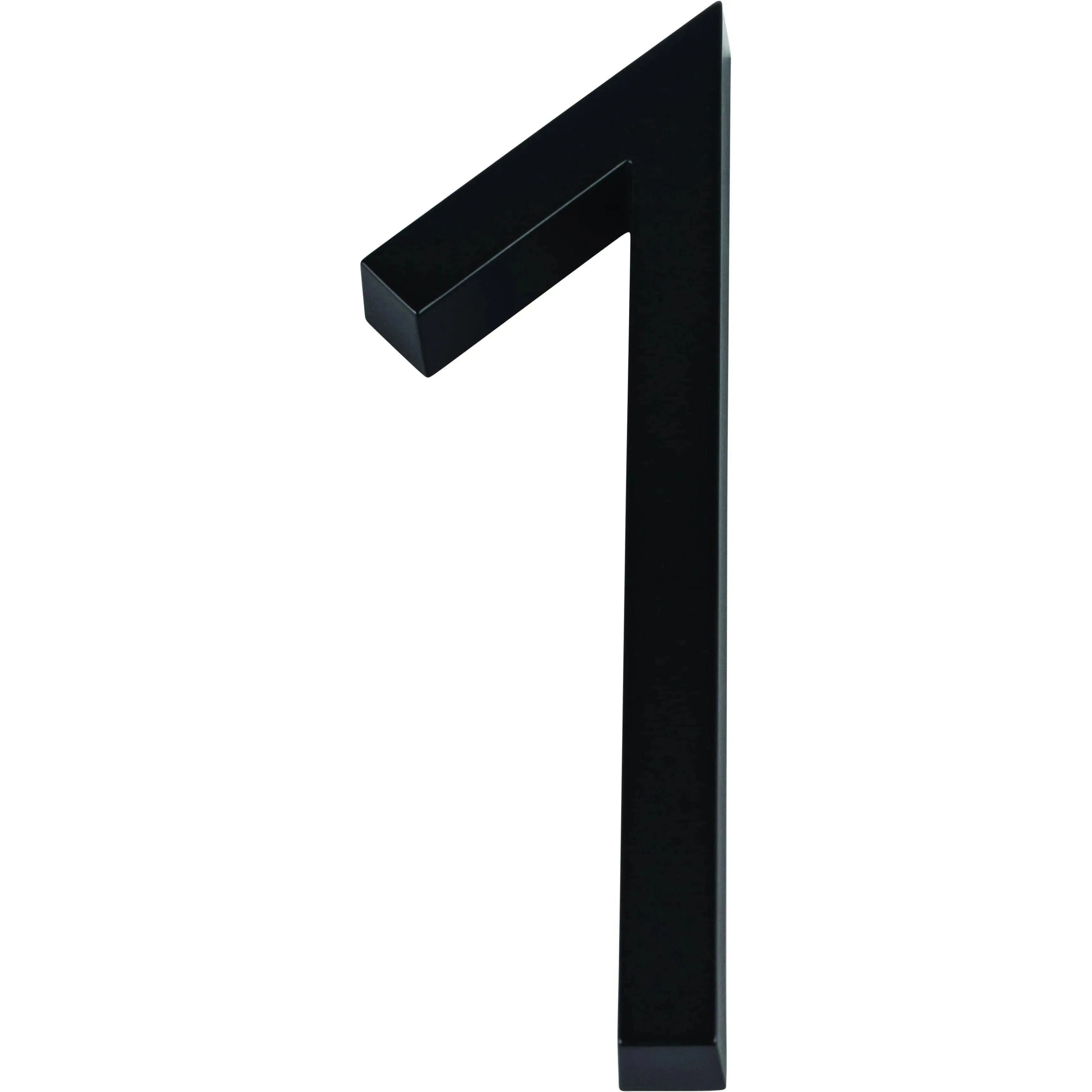 Atlas Homewares - Modern Avalon House Numbers - AVN1-L-BL | Montreal Lighting & Hardware