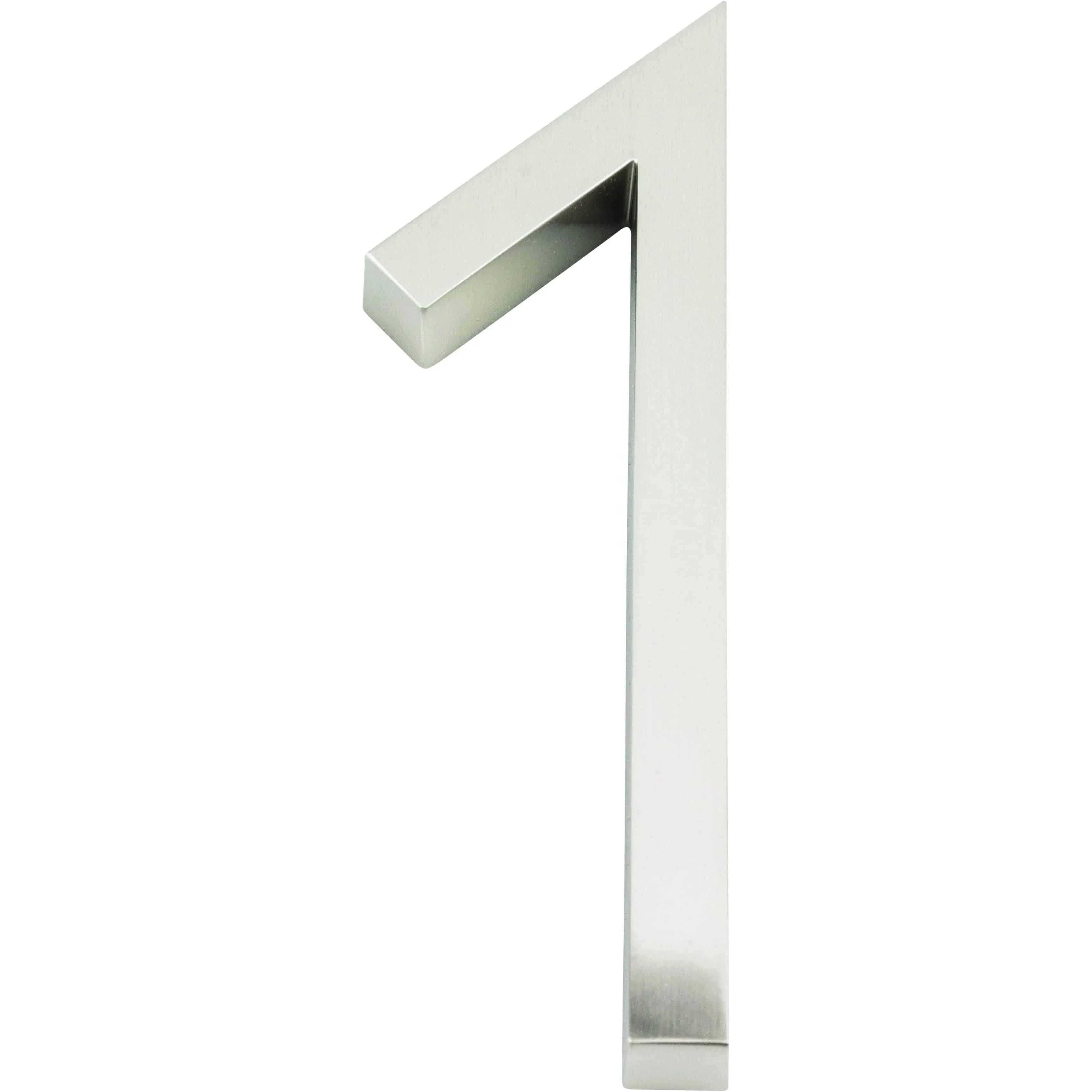 Atlas Homewares - Modern Avalon House Numbers - AVN1-L-BRN | Montreal Lighting & Hardware