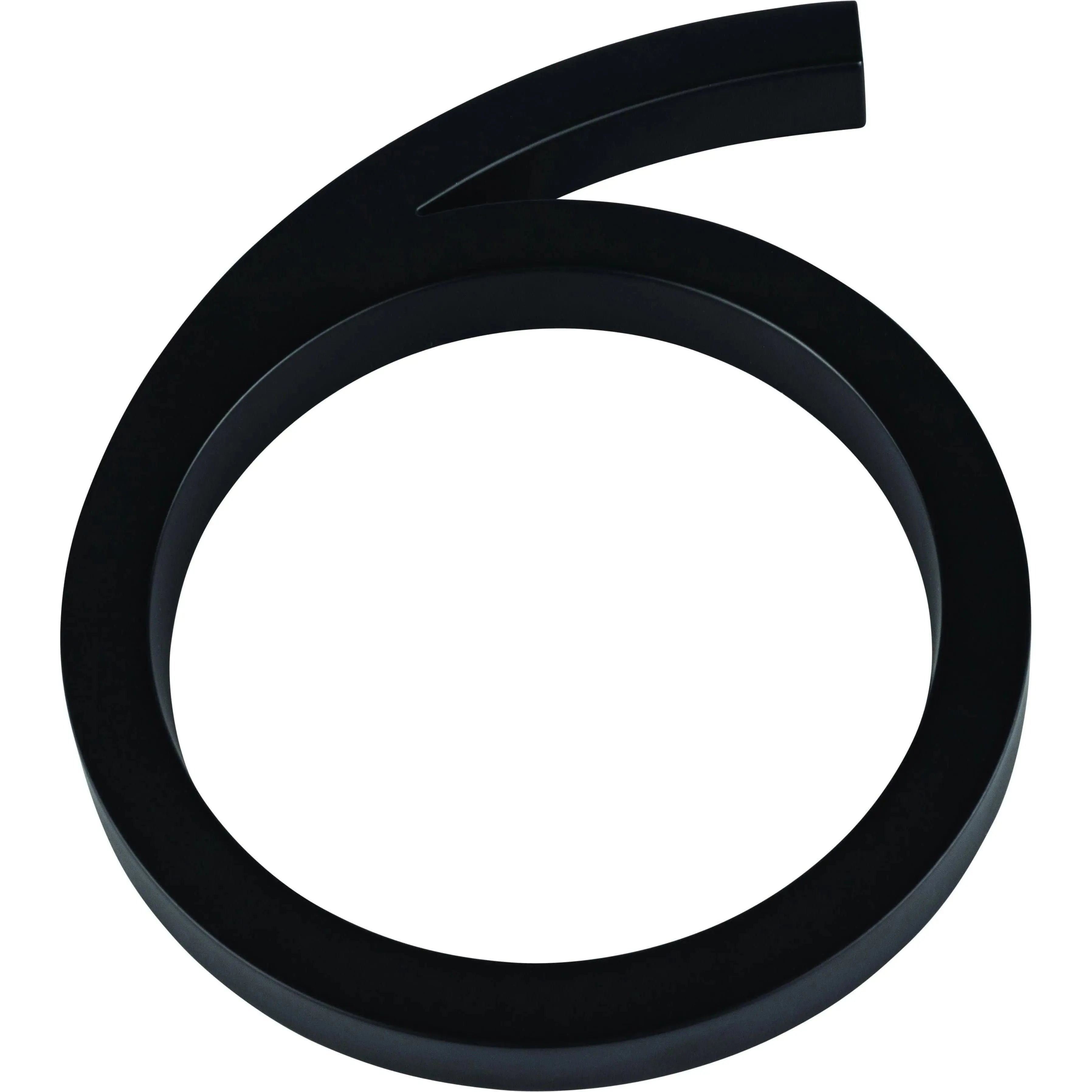 Atlas Homewares - Modern Avalon House Numbers - AVN6-L-BL | Montreal Lighting & Hardware