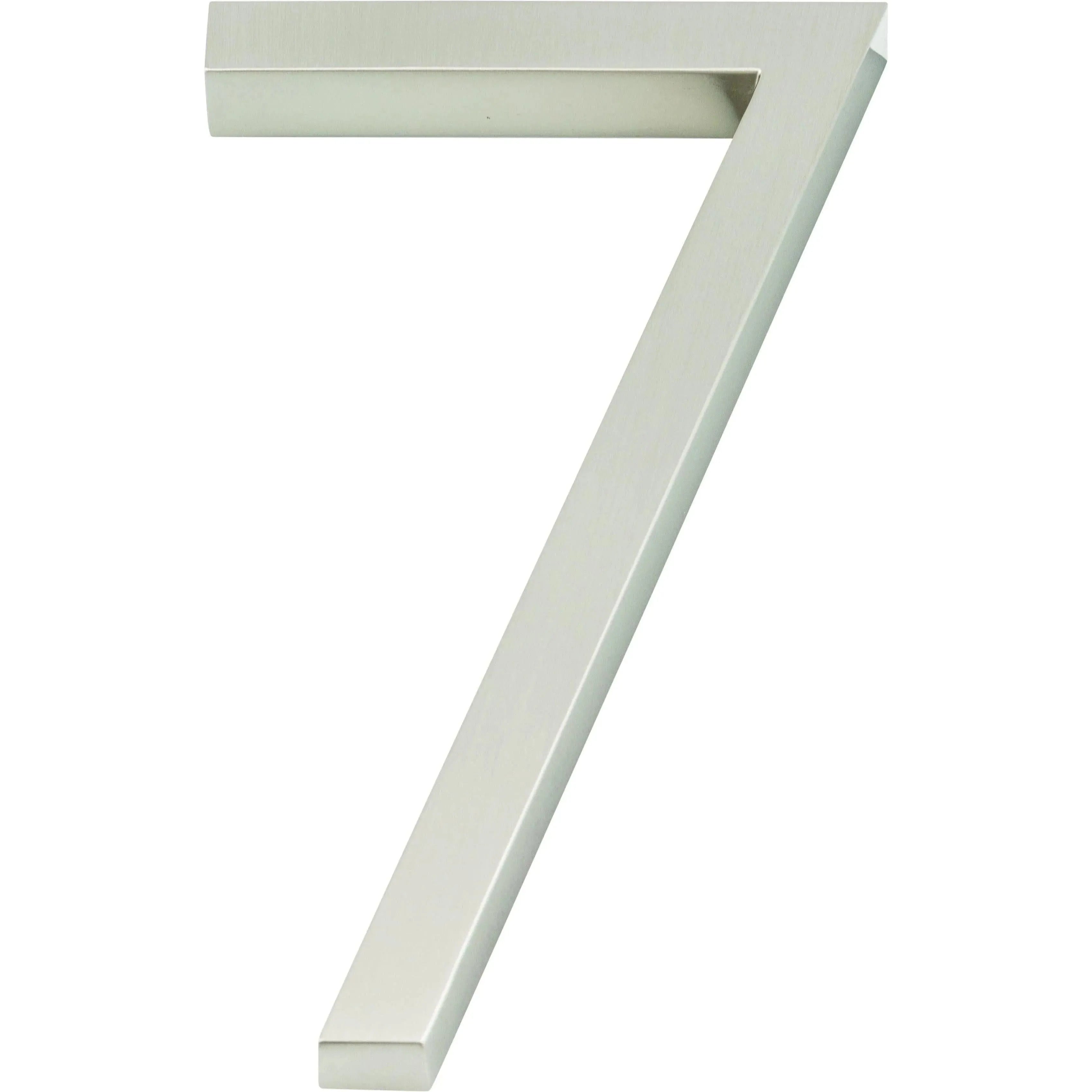 Atlas Homewares - Modern Avalon House Numbers - AVN7-L-BRN | Montreal Lighting & Hardware