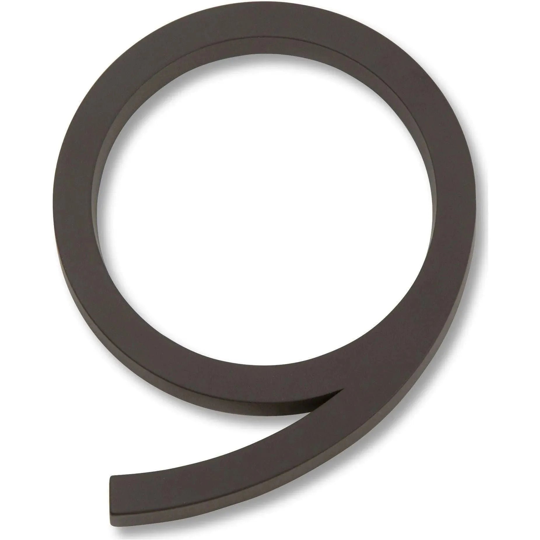 Atlas Homewares - Modern Avalon House Numbers - AVN9-O | Montreal Lighting & Hardware