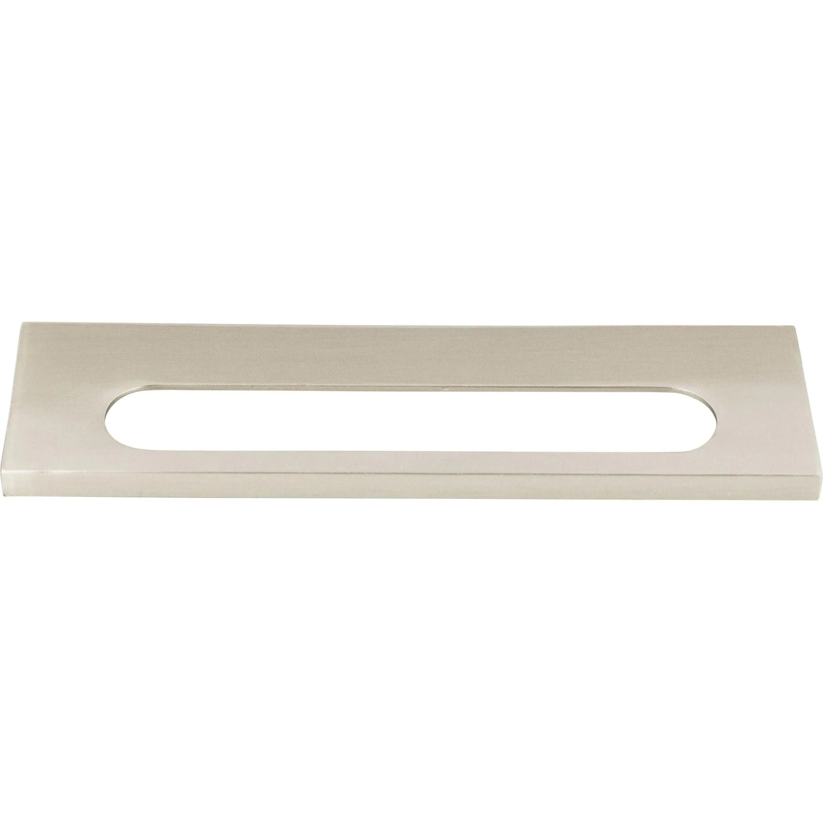 Atlas Homewares - Modern Square Edge Tab Pull - 365-BRN | Montreal Lighting & Hardware
