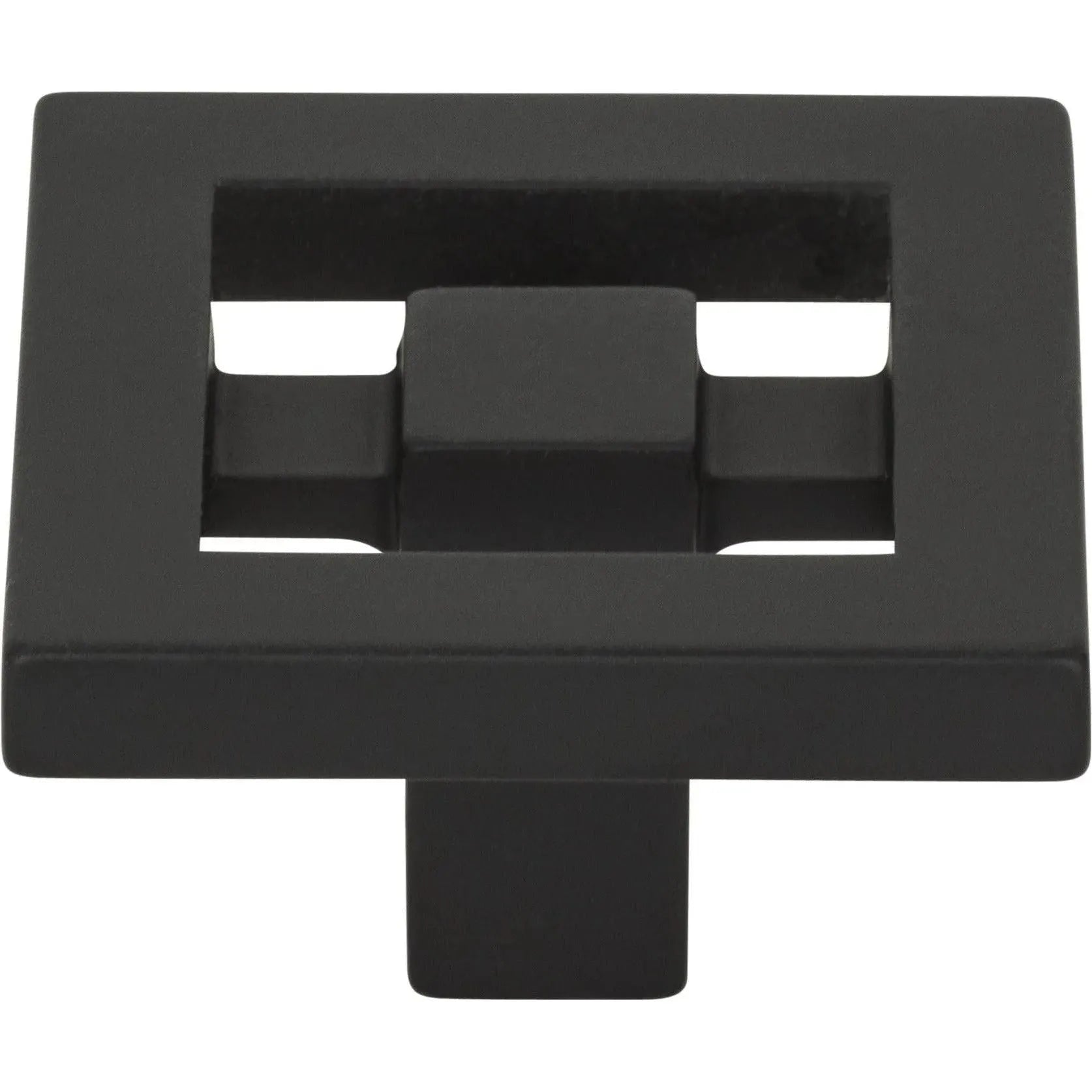 Atlas Homewares - Nobu Square Knob - 260-BL | Montreal Lighting & Hardware