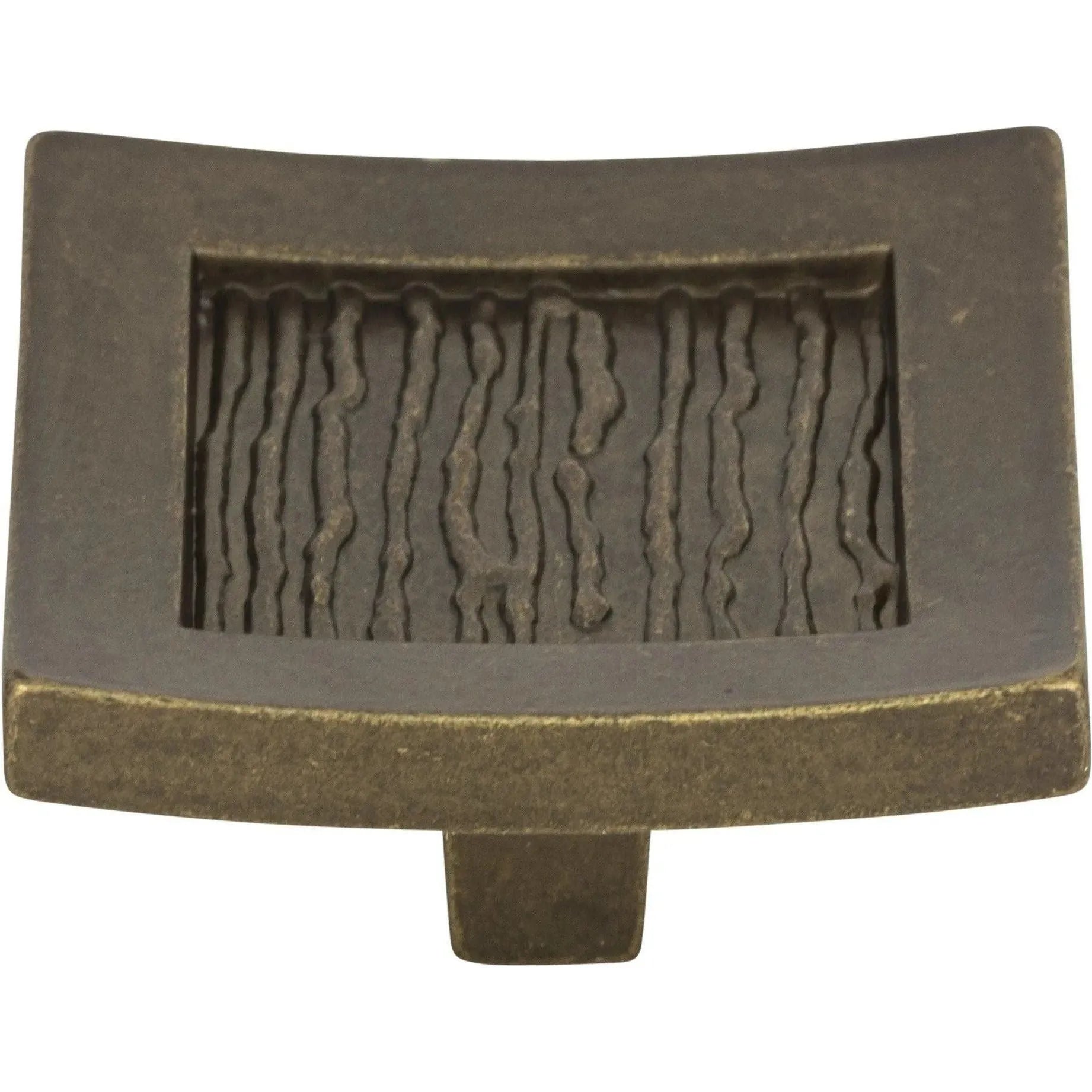 Atlas Homewares - Primitive Square Knob - 270-BB | Montreal Lighting & Hardware