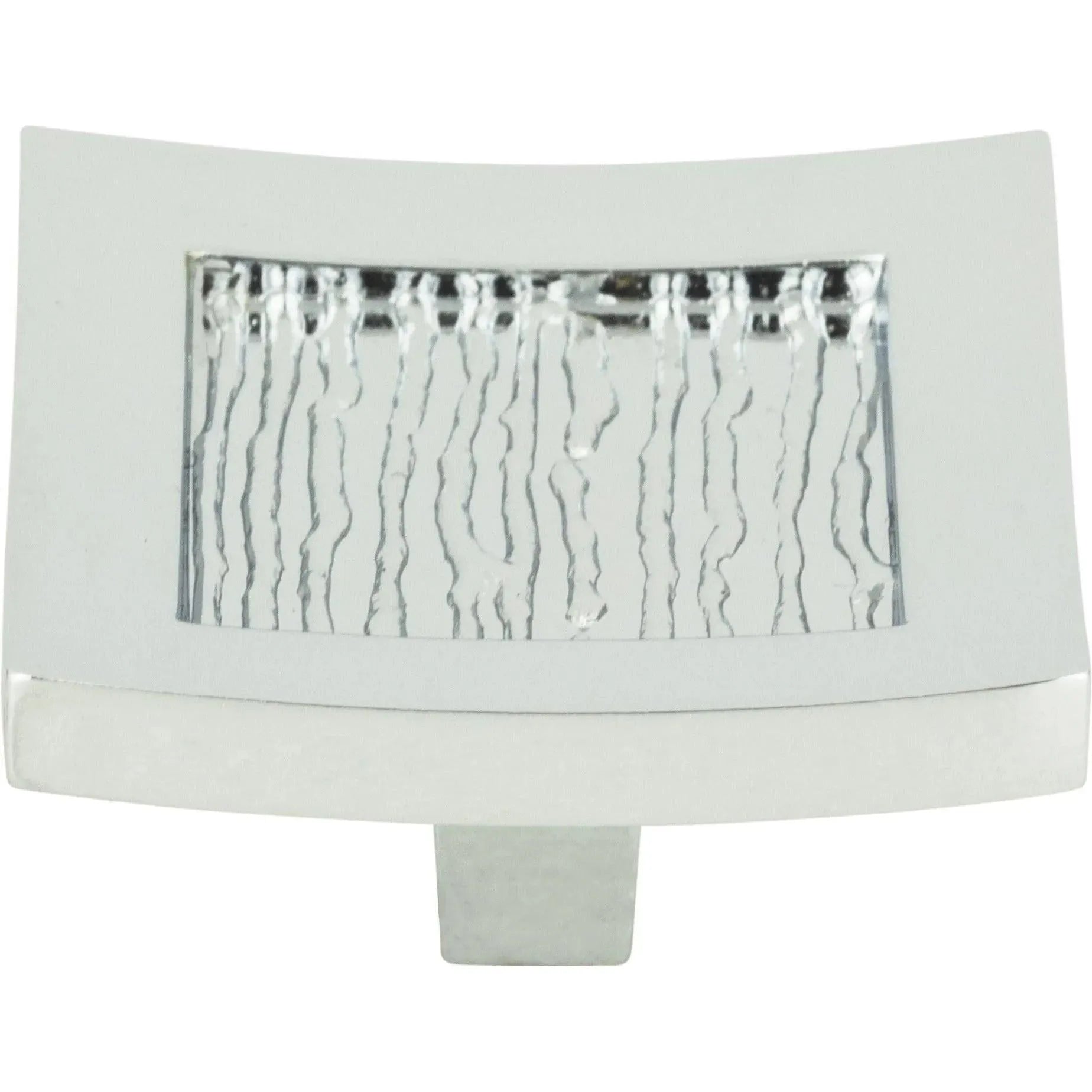 Atlas Homewares - Primitive Square Knob - 270-CH | Montreal Lighting & Hardware