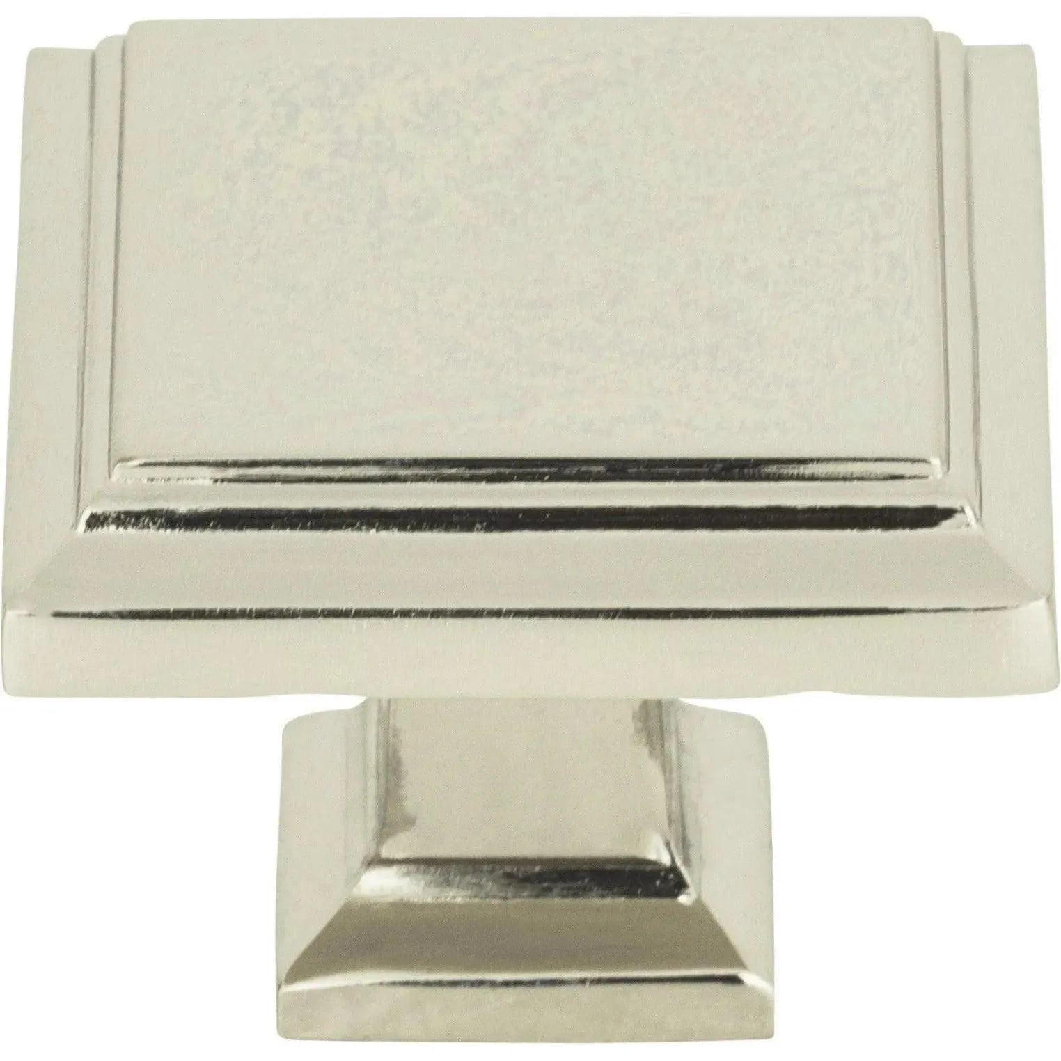Atlas Homewares - Sutton Place Square Knob - 289-PN | Montreal Lighting & Hardware