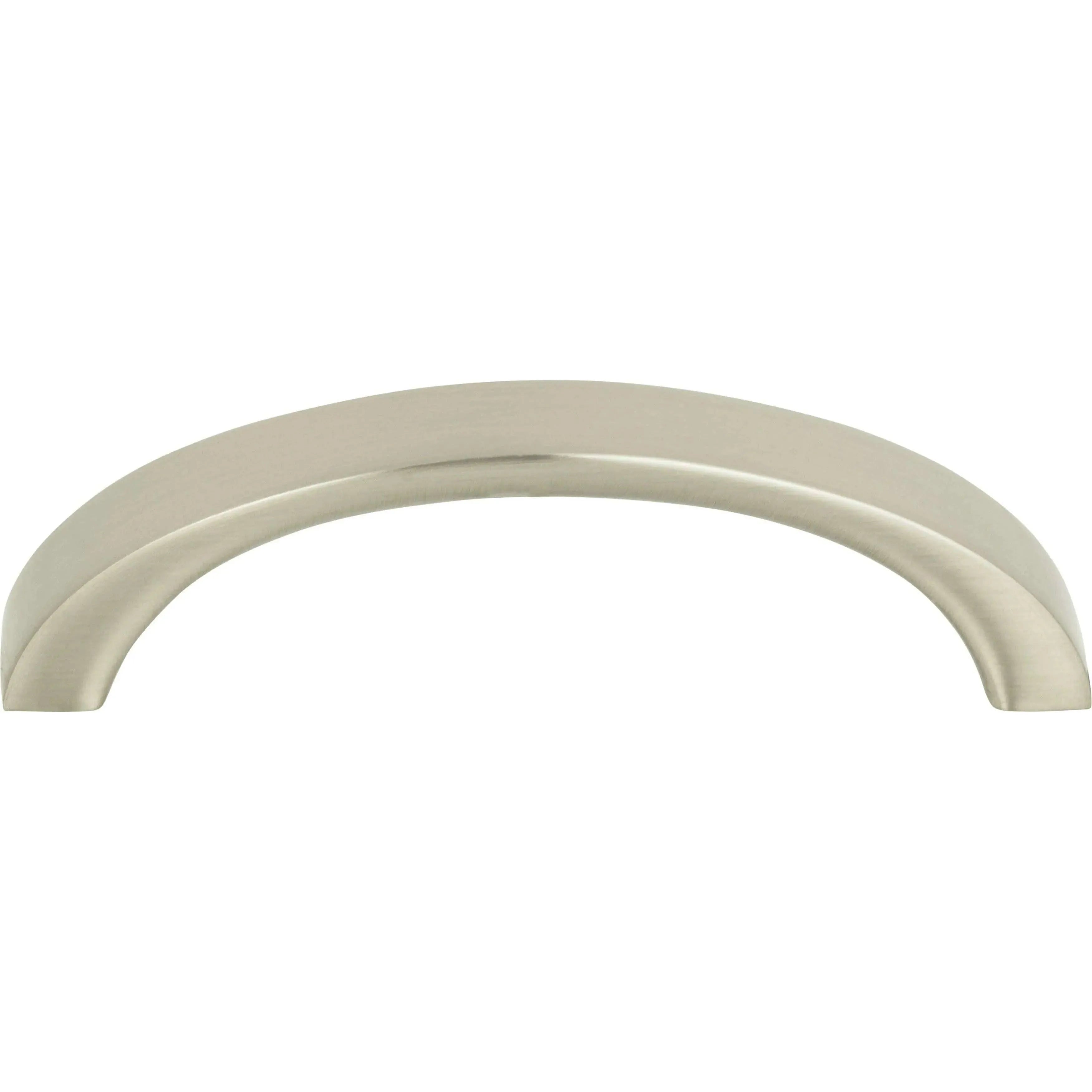 Atlas Homewares - Tableau Curved Handle - 398-BN | Montreal Lighting & Hardware