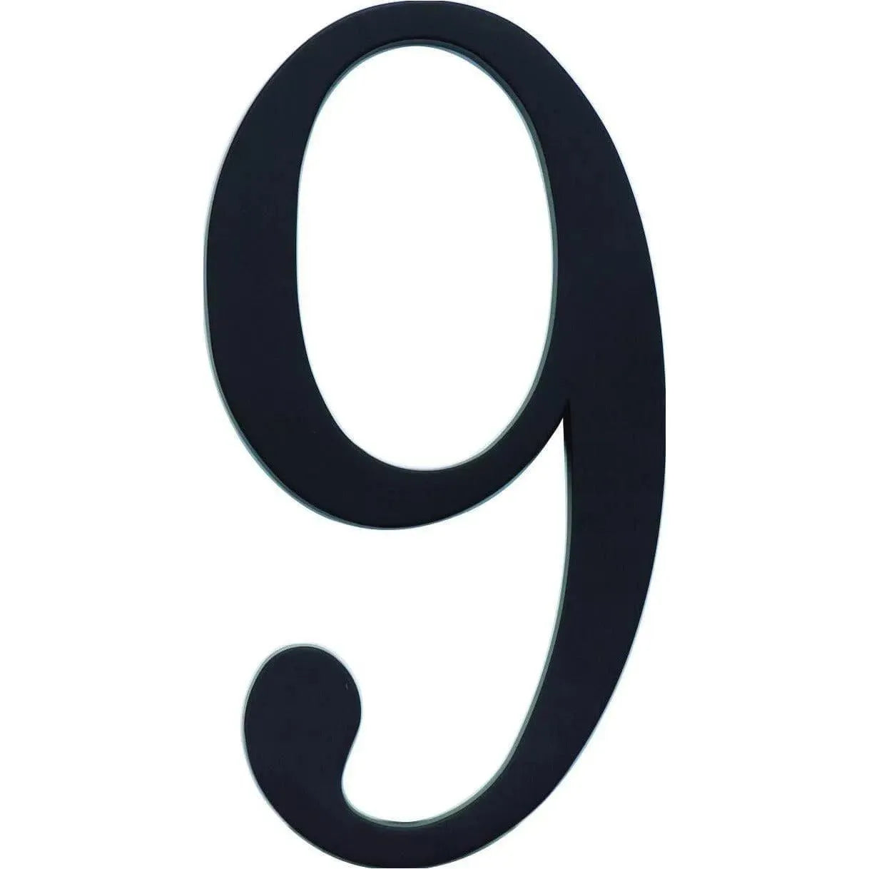 Atlas Homewares - Traditionalist House Numbers - TRN9-BL | Montreal Lighting & Hardware