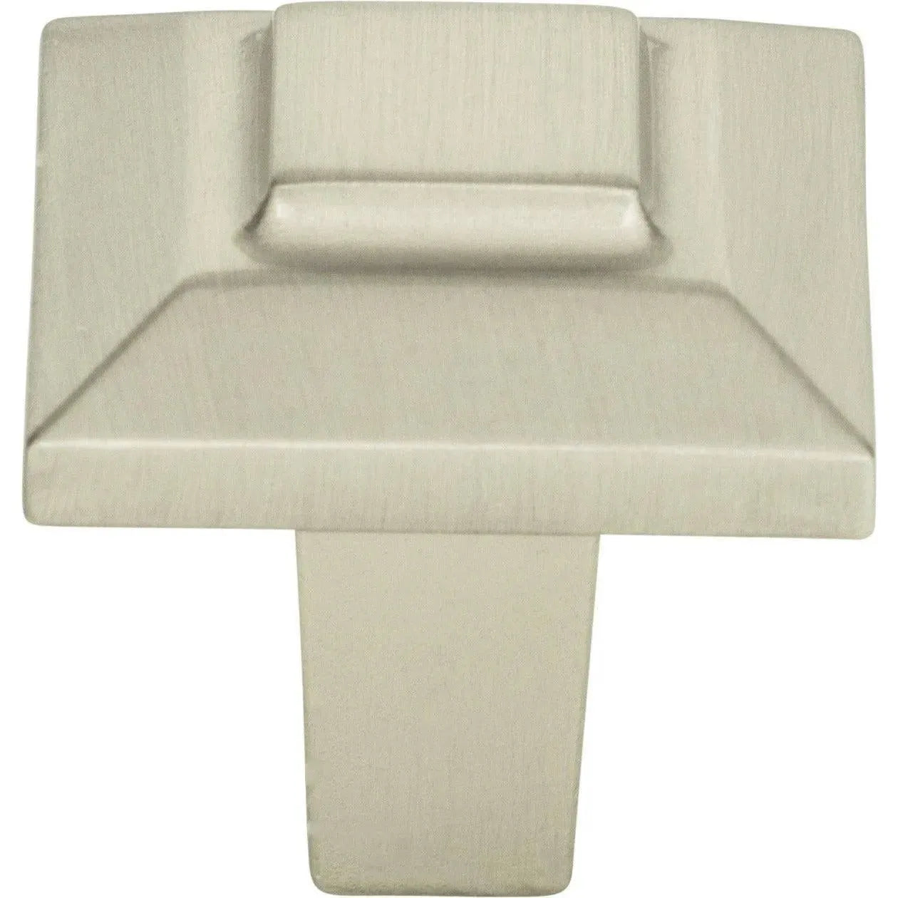 Atlas Homewares - Trocadero Small Square Knob - 283-BRN | Montreal Lighting & Hardware