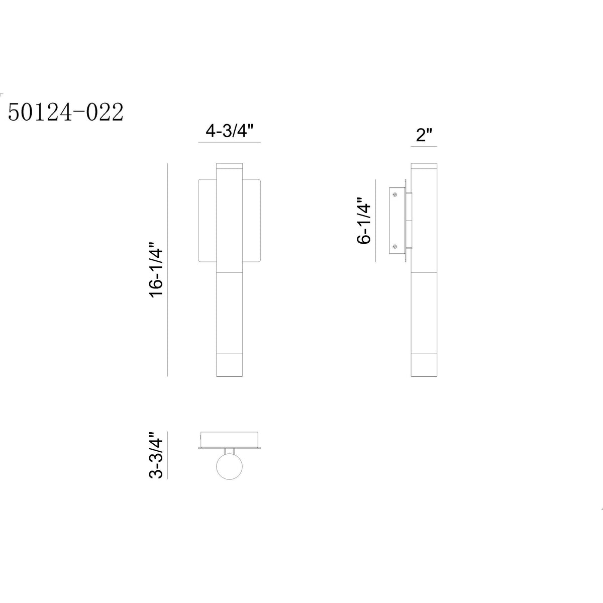Eurofase 50124-022 Ronda LED Outdoor Wall Sconce in Weathered Brass