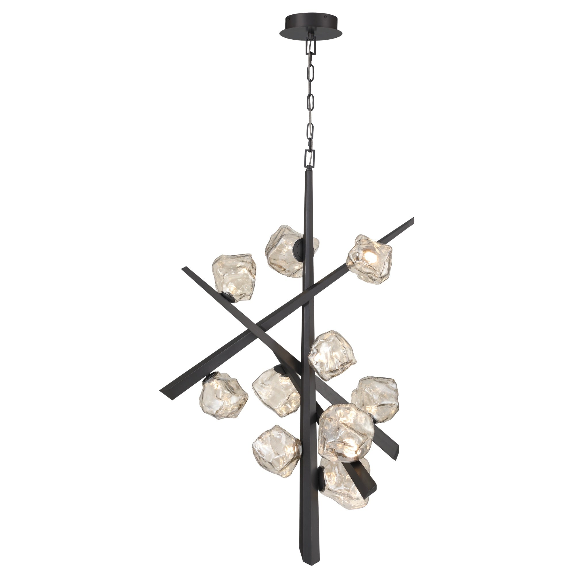 Eurofase 47235-021 Thorah LED Chandelier in Graphite