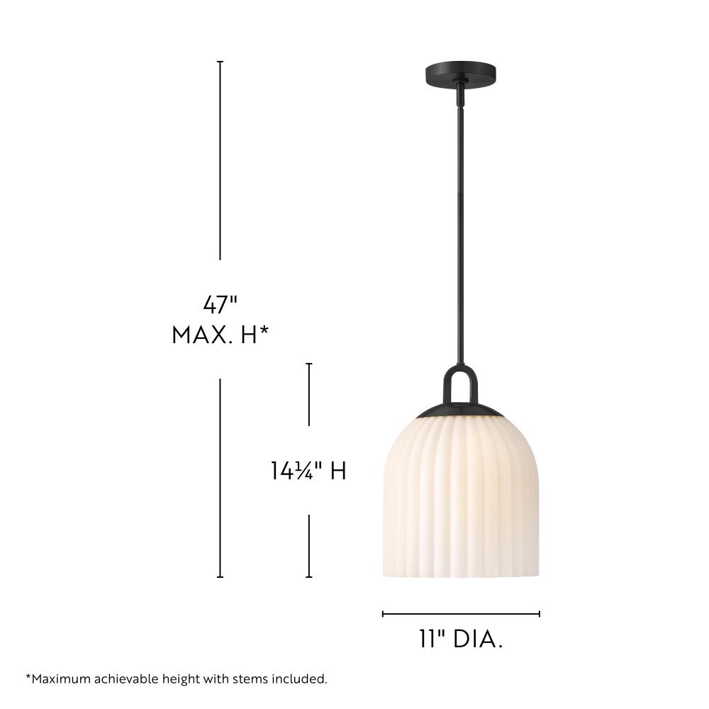 Lark 83897BK Paige Suspension en noir