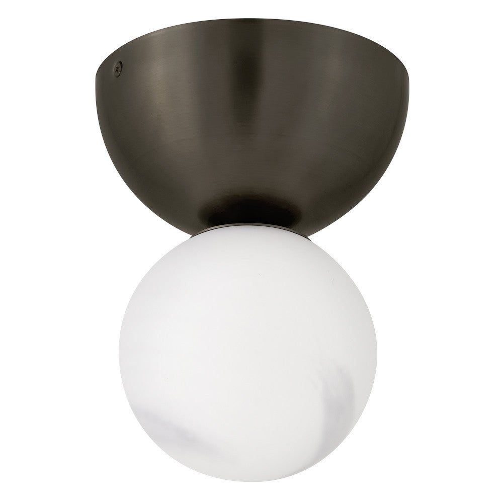 Fredrick Ramond FR41901BX Selene Semi-Flush Mount in Black Oxide
