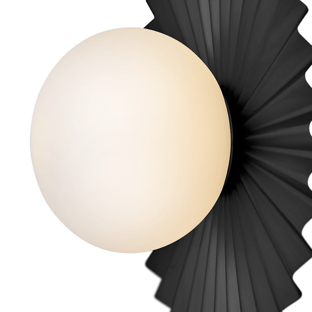 Alouette 84391BK Stevie Plafonnier ou applique murale noire