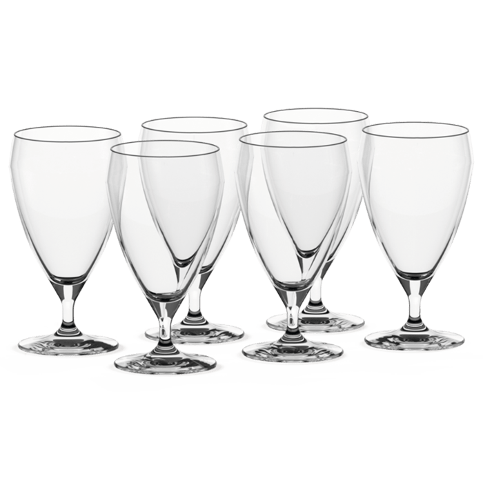 Holmegaard 4402023 Perfection Bar Glasses in Clear