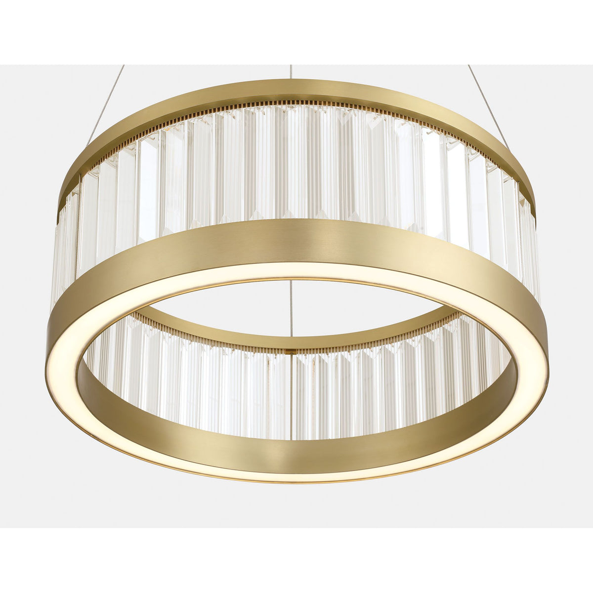 Eurofase 49353-013 Empra LED Crystal Pendant in Gold