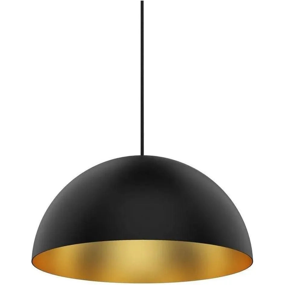 BlackJack Lighting - Domos Pendant - DOM-16P-BG-12E-NAK | Montreal Lighting & Hardware
