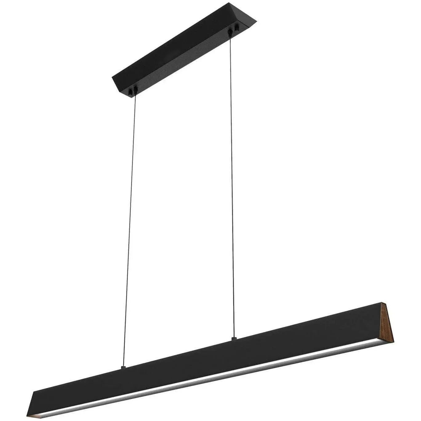 BlackJack Lighting - Flair Linear Pendant - FLR-48L-BL-WN-12T-30K | Montreal Lighting & Hardware