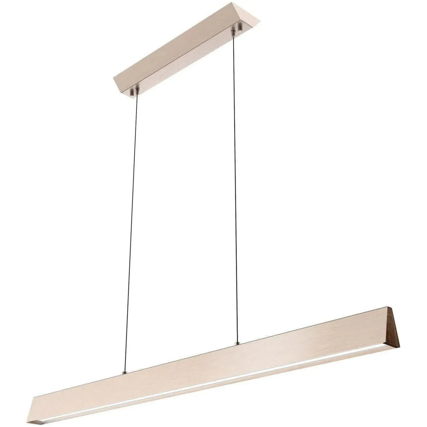 BlackJack Lighting - Flair Linear Pendant - FLR-48L-SN-WN-12T-30K | Montreal Lighting & Hardware