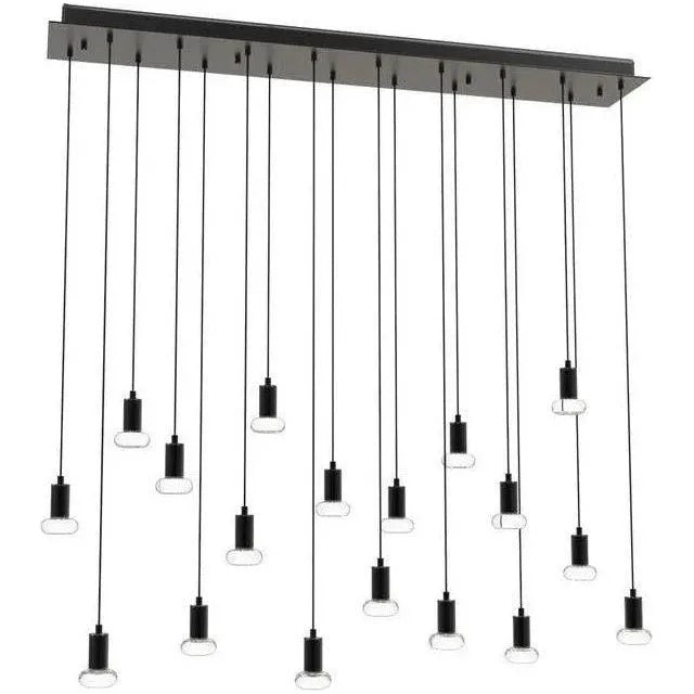 BlackJack Lighting - Seraph Linear Pendant - SER-38P-BL-LMU-27U-30K | Montreal Lighting & Hardware