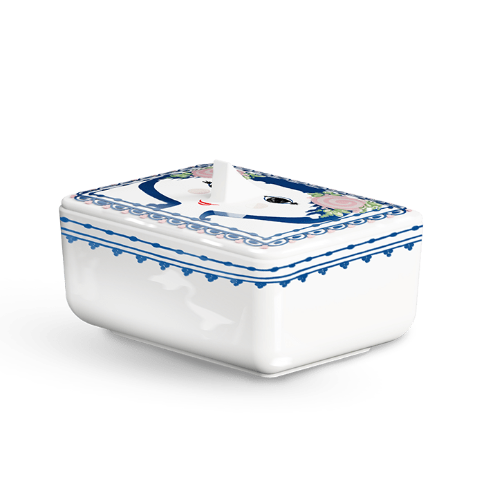 Bjørn Wiinblad 56572 Beurrier Dora en Bleu