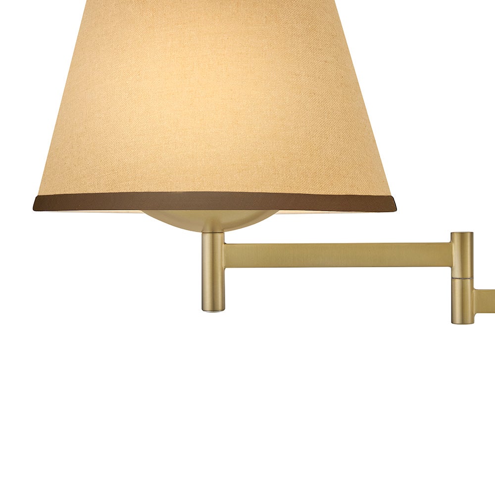 Hinkley Lighting 47510LCB Sonia Task Light Sconce in Lacquered Brass