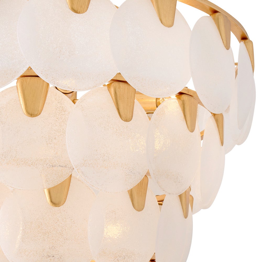 Fredrick Ramond FR46515DA Essie Pendant in Distressed Brass