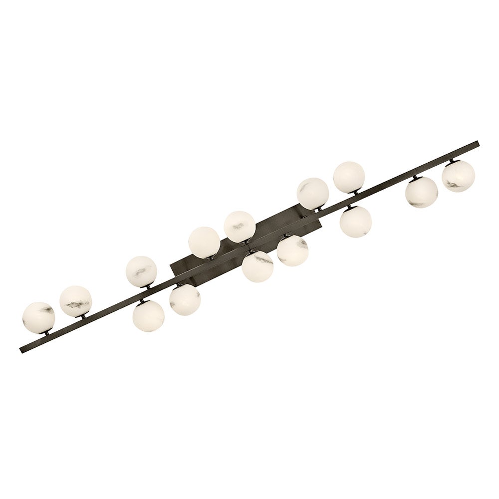 Fredrick Ramond FR41909BX Selene Linear Chandelier in Black Oxide