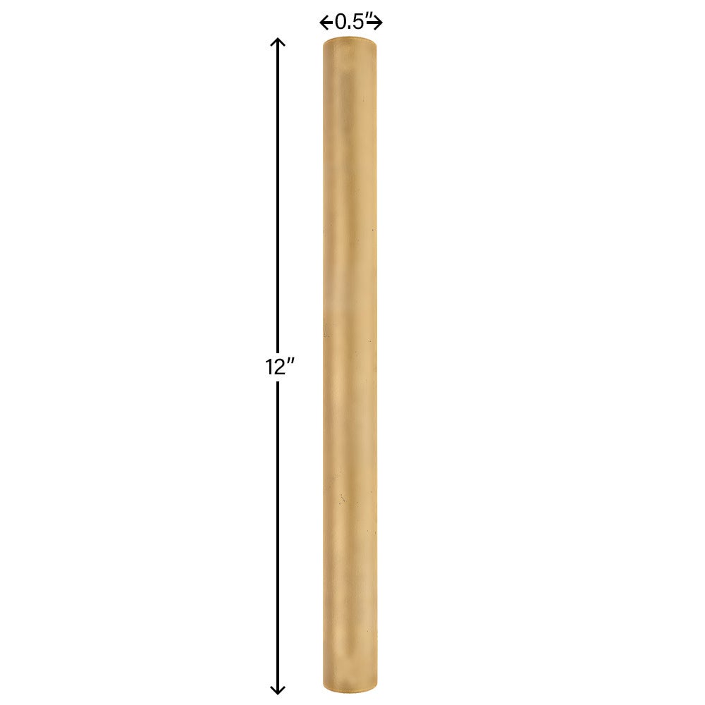 Hinkley Lighting 6037LCB 12" Stem 6037 in Lacquered Brass